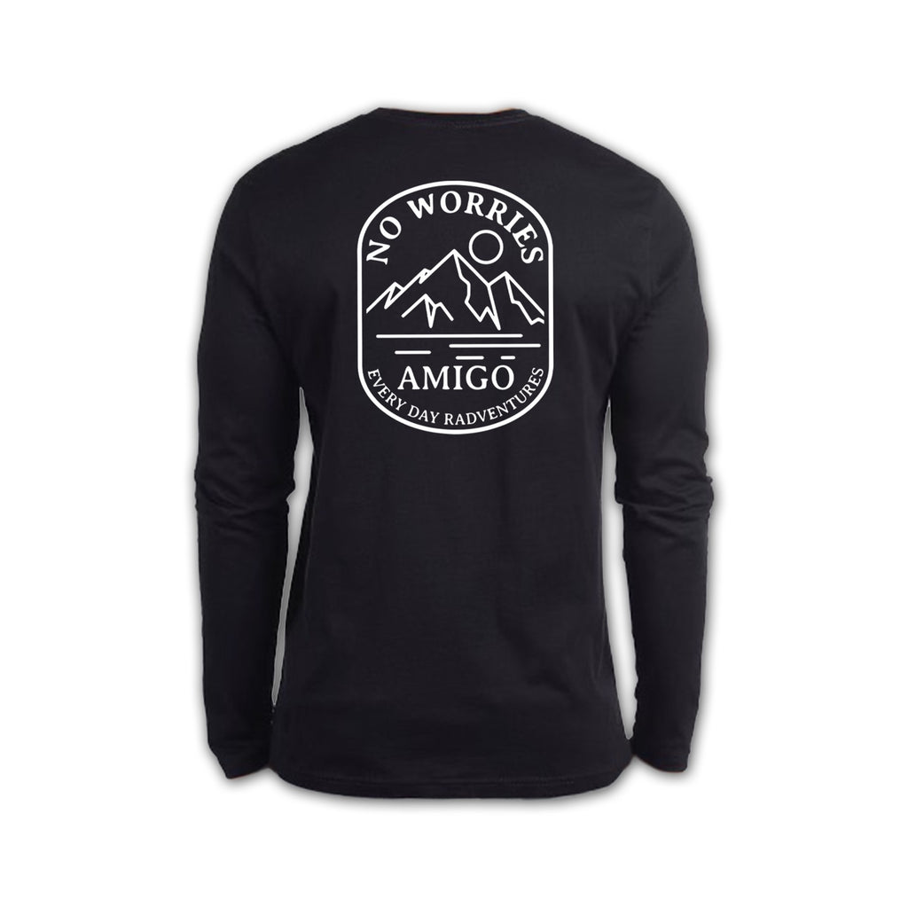 NEW! Every DAY RADventures Long Sleeve Tee - Black