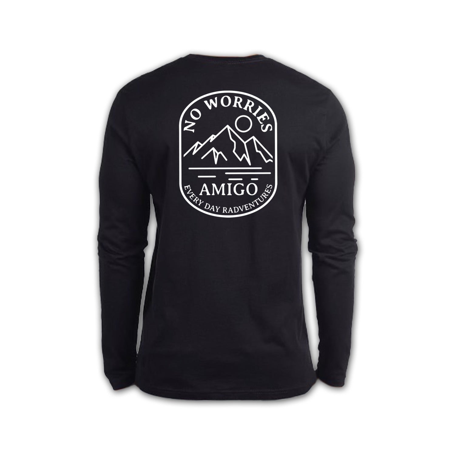 NEW! Every DAY RADventures Long Sleeve Tee - Black