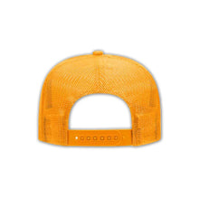 Load image into Gallery viewer, RADically inclusive foam trucker hat - vintage mustard yellow!!
