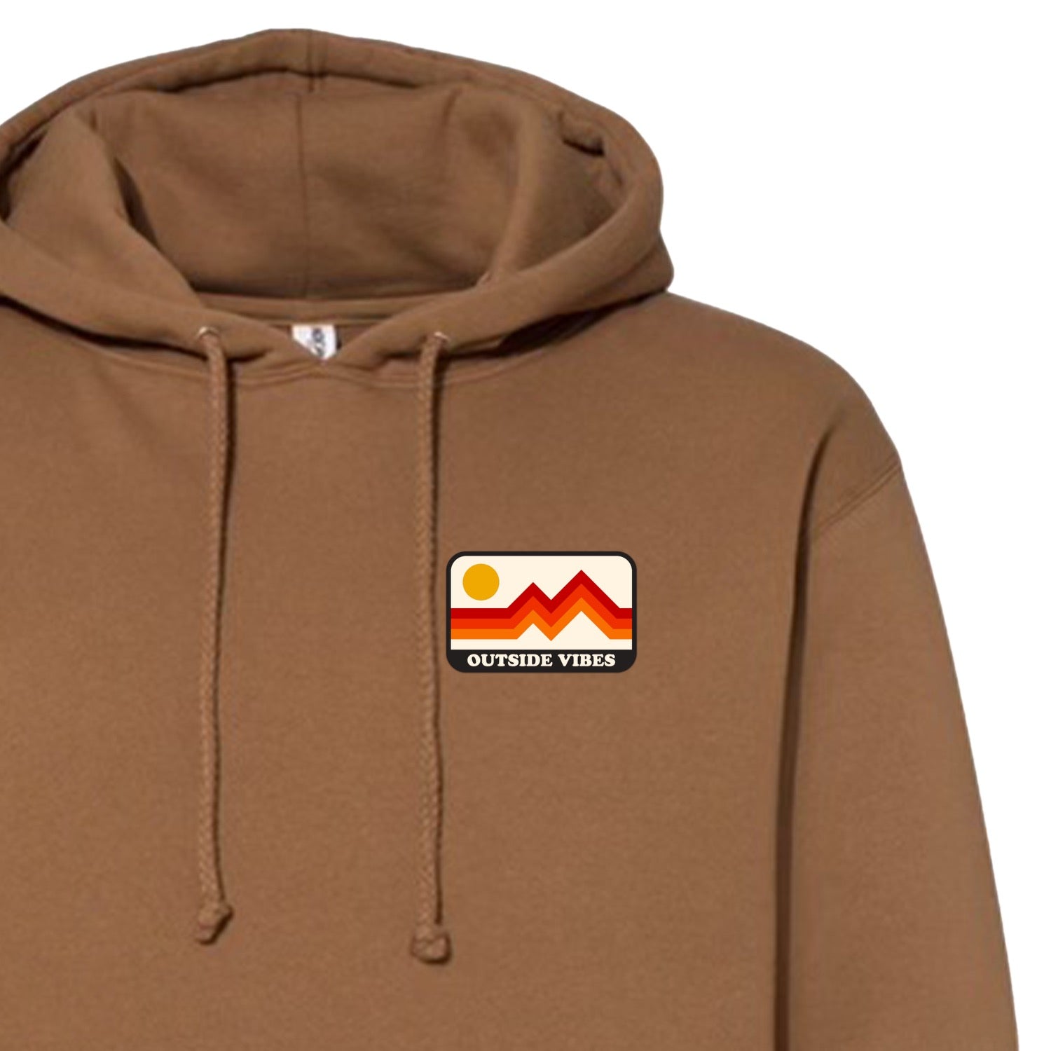 Outside Vibes Hoodie  - Camel