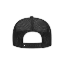 Load image into Gallery viewer, RADically inclusive foam trucker hat - black
