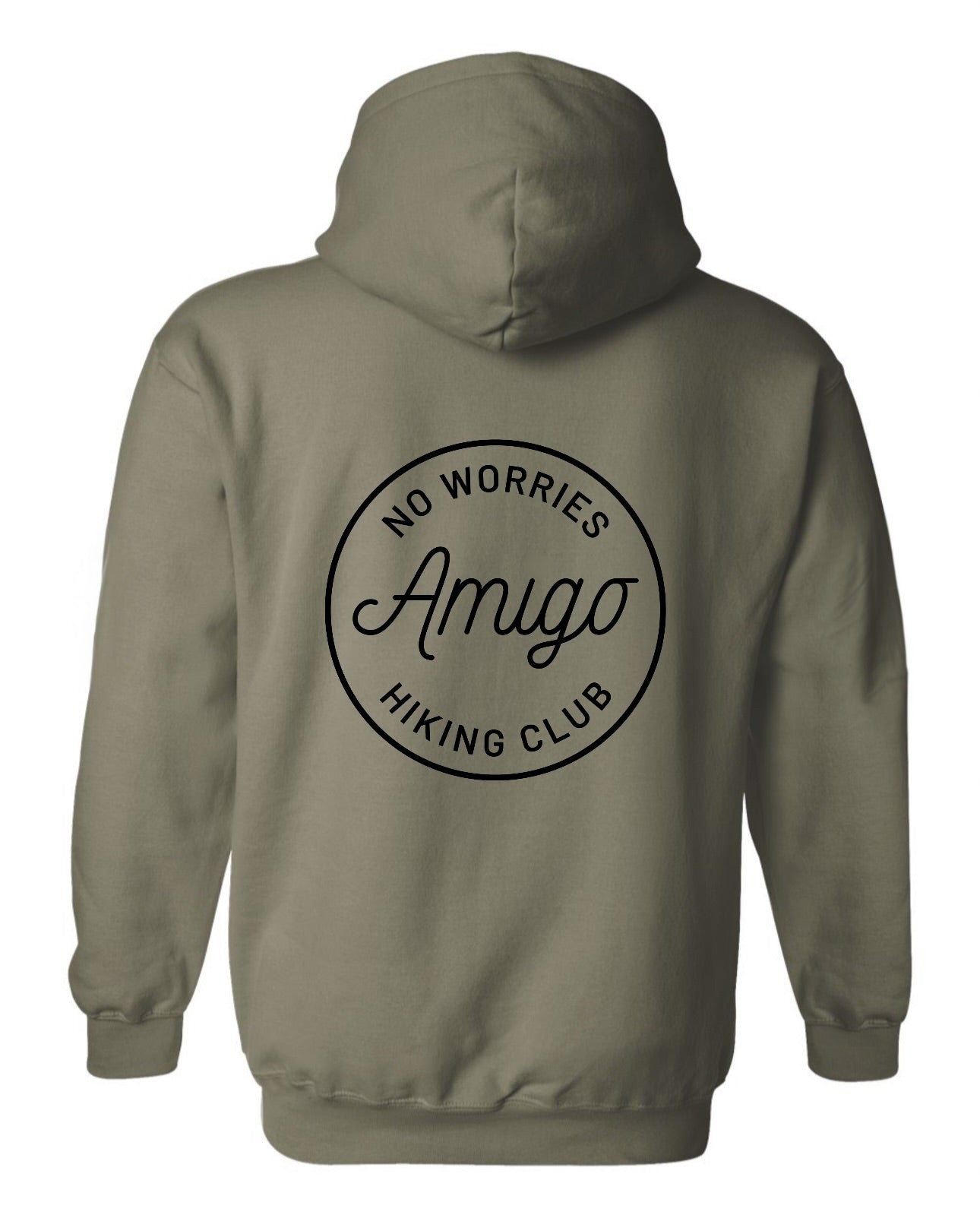 The Club Pullover Hoodie - Olive Green