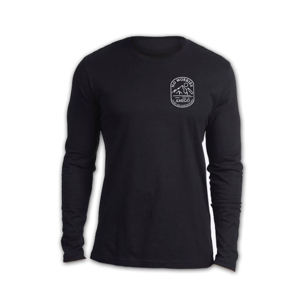 NEW! Every DAY RADventures Long Sleeve Tee - Black