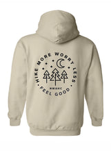 Load image into Gallery viewer, Hike More Worry Less Feel Good  Hoodie - Stone
