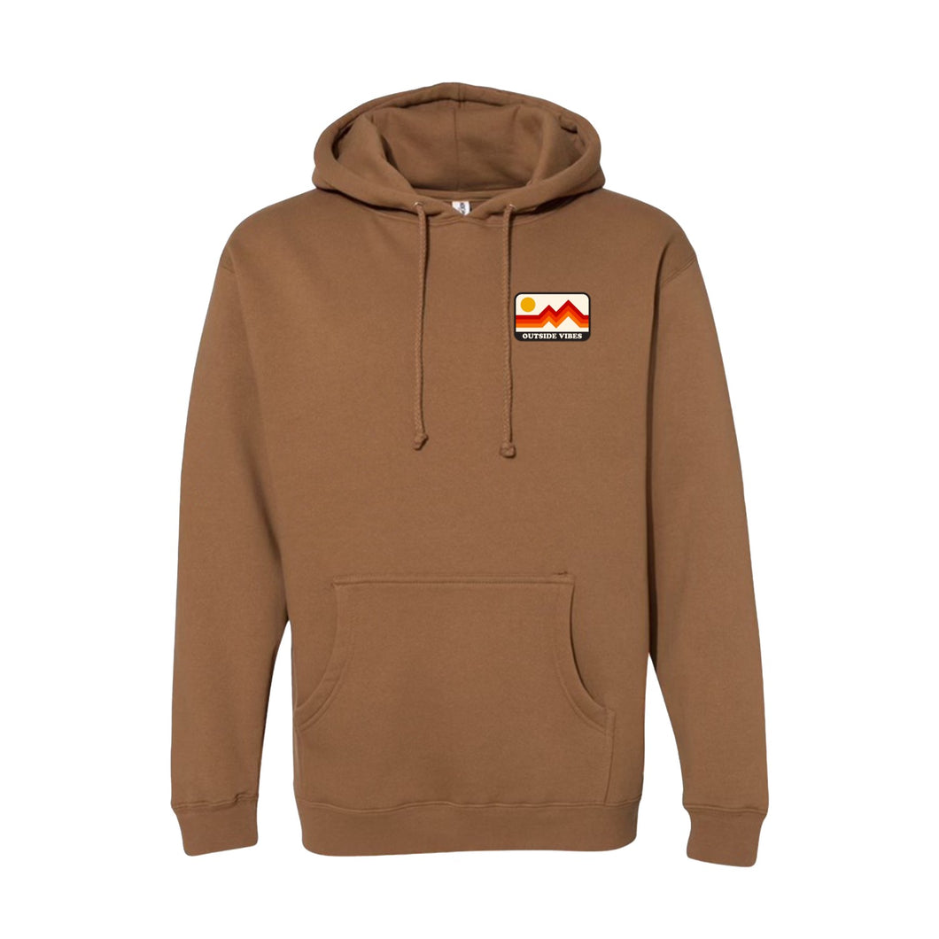 Outside Vibes Hoodie  - Camel