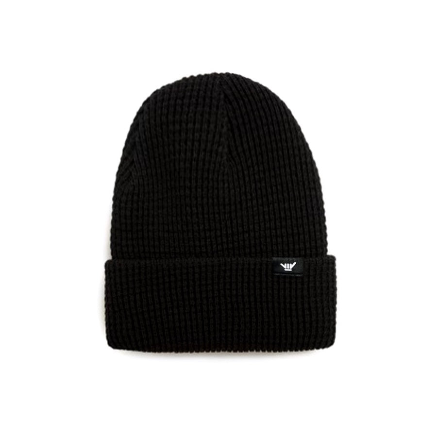 NEW! Waffle Beanie - Black