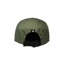 Load image into Gallery viewer, The Trail Blazer, 5 Panel Hat, Olive Green
