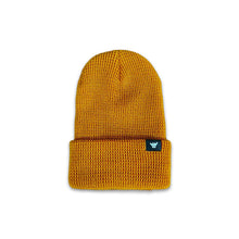 Load image into Gallery viewer, Waffle Beanie- Mustard
