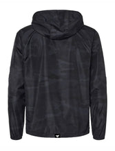 Load image into Gallery viewer, Black Camo Windbreaker
