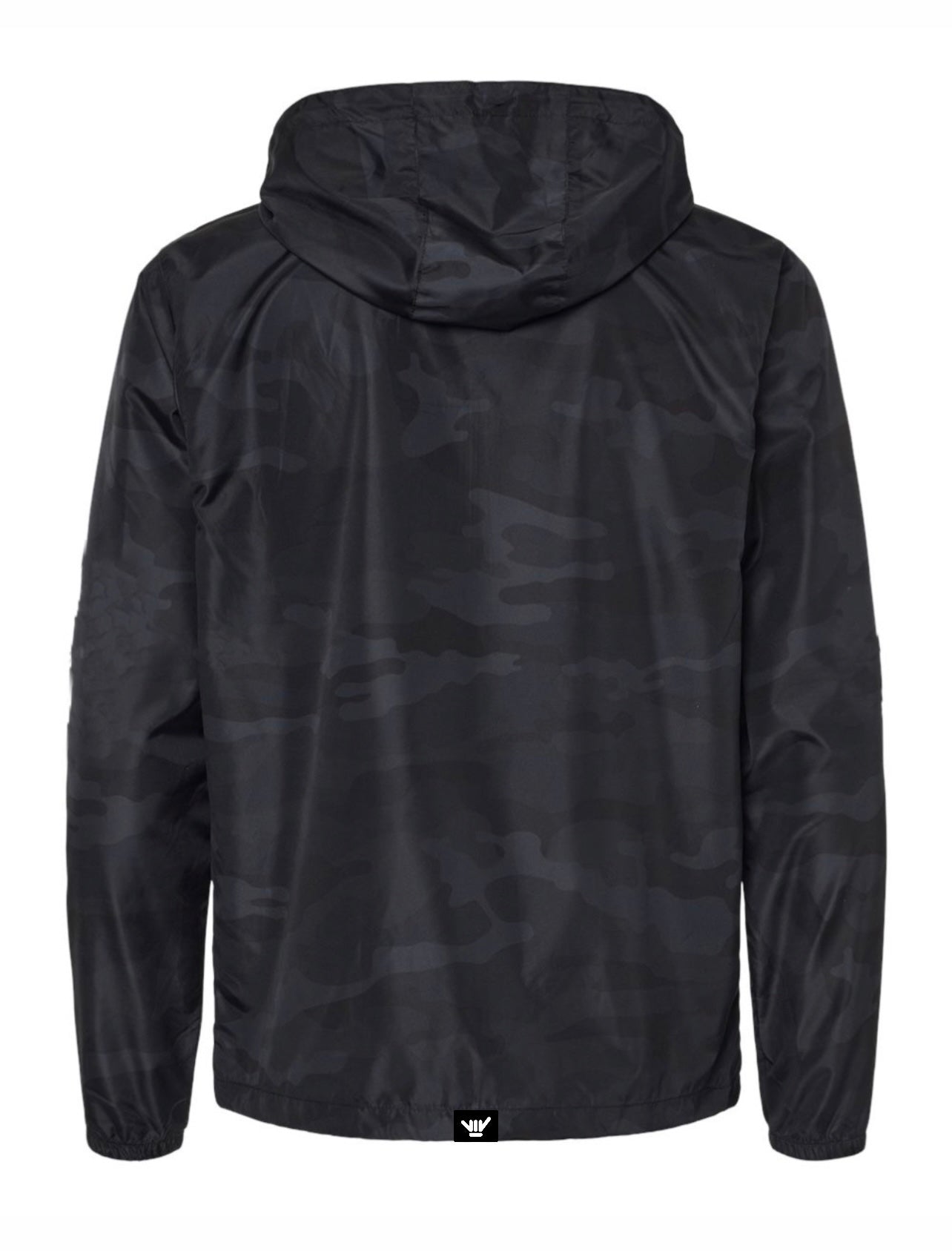 Black Camo Windbreaker