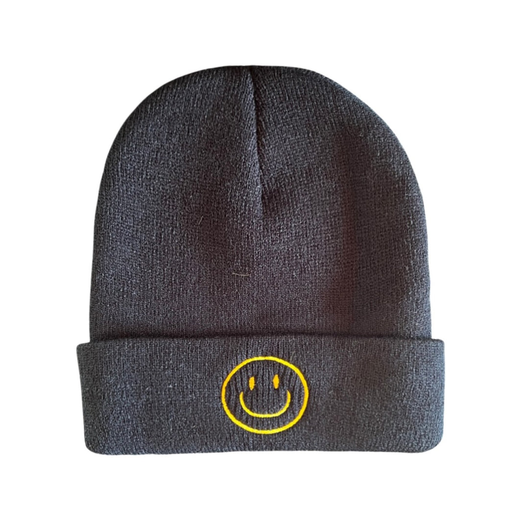 GOOD VIBES Beanie - Black Youth Beanie