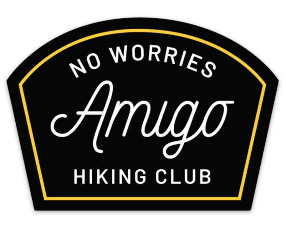 Hiking Club Shop Sticker